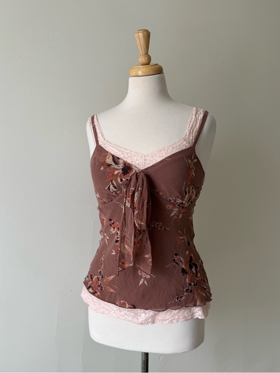 Banana Republic Tops - Banana Republic Silk Blend Floral Camisole Top Size 4
